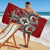 Majestic twin-headed eagle Print beach towel, quick drying, suitable for travel, outdoor sports, jogging, the beach and swimming, gift