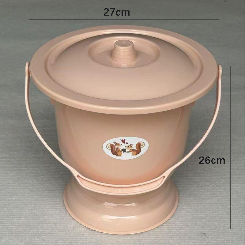Odor-Proof Non-Slip Urinal with Lid for Pregnant Women & Elderly