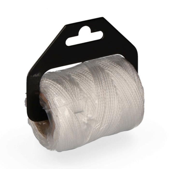 Bobine De Polypropylène Tressé 8842 100mts - Blanc Edm