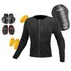 Komine Motorcycle SK-834 Super Cool Armored Top Inner Wear Black S