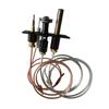 Fireplaces Pilots Light Ignition Kits 10002265 Gas Pilots Assembly Include Pilots Tube, Thermocouple and Ignitor Wire