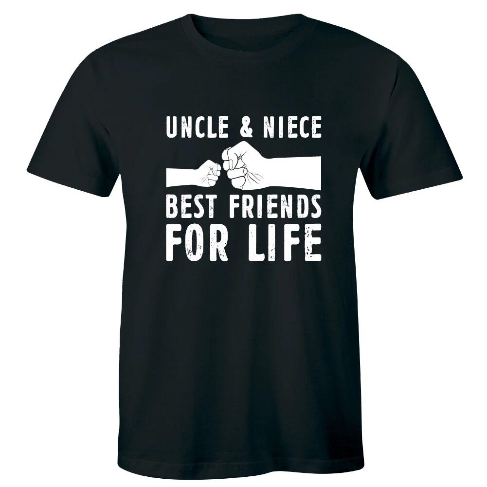 

Uncle and Niece Best Friends For Life Men s T-Shirt Awesome Cool Family Gift M
