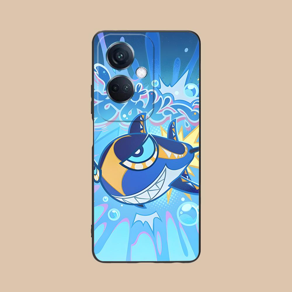 Spiel GI Mualani Mattes TPU-Handyhülle für OPPO Reno 14 13 12 11 10 9 8 7 6 5 F T Pro 5G Bunte Druckabdeckung