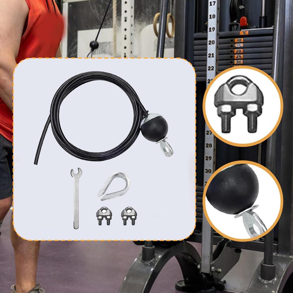 Gym Replacement Cable Fitness Pulley Diameter 6mm for Home Machine Accessories