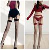 Sexy Fishnet Stockings Women'S Tights Fishnet Mesh Long Nylon Tights Body Stockings Fish Net Pantyhose Long Suspender Pantyhose#