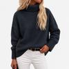 Women's Casual Loose Fit Long Sleeve Zip-Up Hoodie with Collar