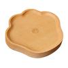 Cartoon Cat Paw Shape Wooden Coaster Pad Milk Tea Coffee Cup Mat Heat-insulated Drinking Cup Placemats Home Kitchen Decoration