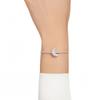 Swarovski Crystal-encrusted Sublima Rhodium-plated Bracelet for Women Silver 5666175