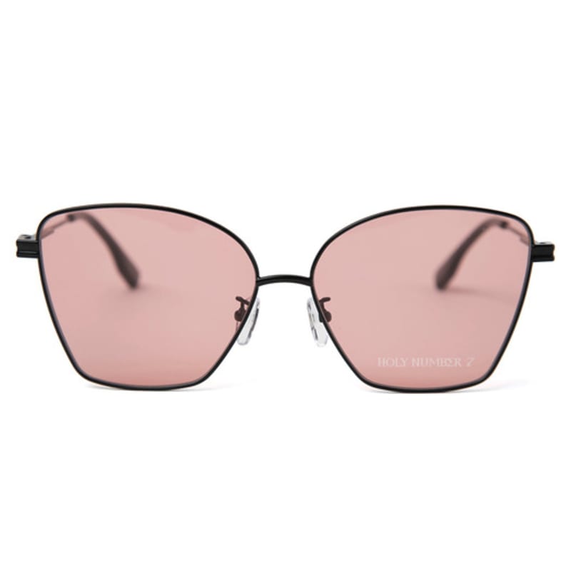 

holy NUMBER 7 [SUNGLASSES] HEBRON_BLACK FRAME RED LENS FREE
