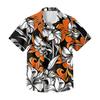 Men's Casual Fashion Printed Short,Sleeve Shirt