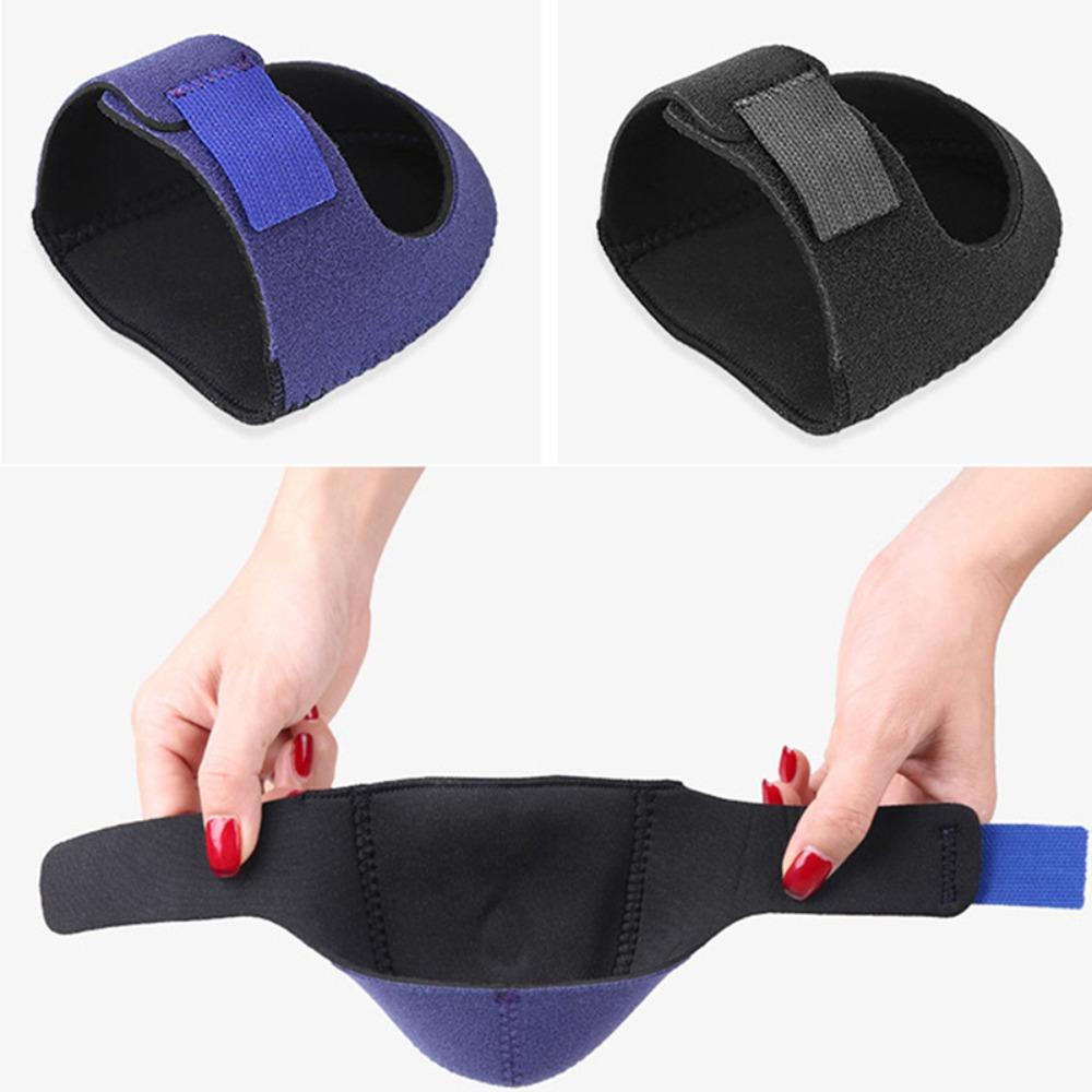 Neopren Silikon Gel Fersenschutz Ärmel Verstellbarer Klettverschluss Stoßdämpfende Ferseneinlage Achillessehnen-Stützbandage