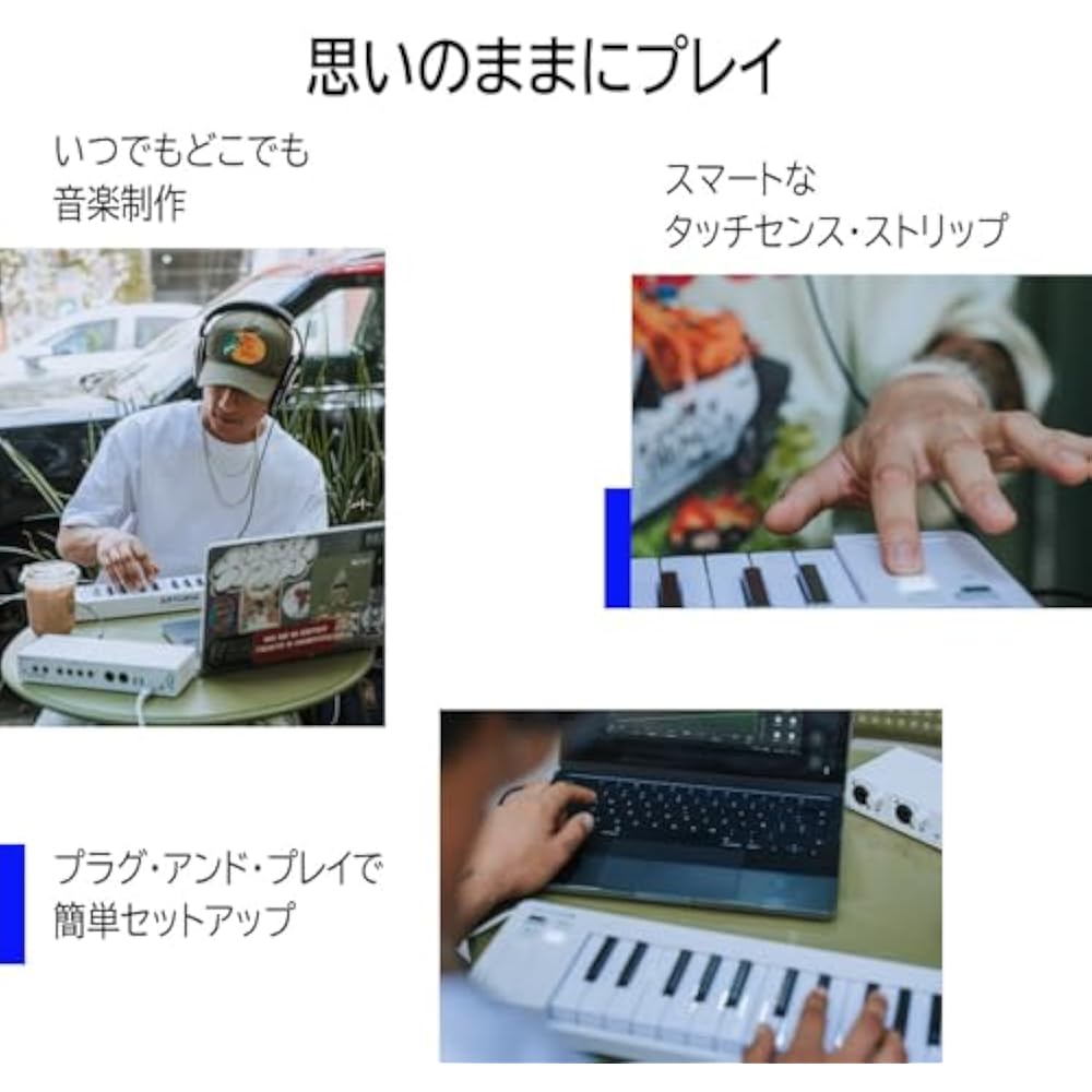Arturia Arturia Arturia Keyboard Controller MicroLab MK3 25 Keyboard/Velocity Compatible High Def...