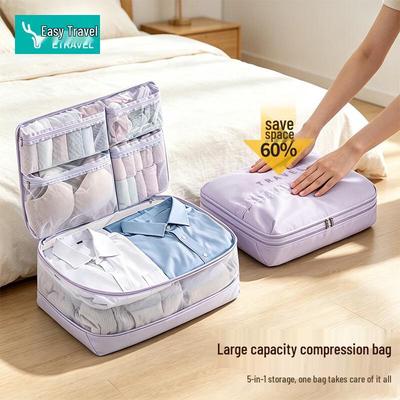 Yilv 5-in-1 Travel Compression Packing Cubes