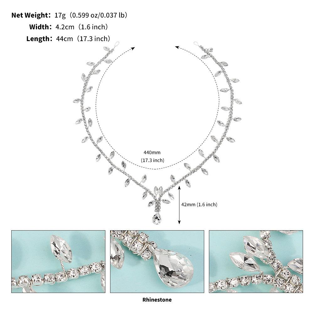 

Новая свадебная тиара со стразами, цепочка для волос на лоб, свадебные украшения для выпускного вечера, этнический стиль, цепочка на лоб, повязка для волос