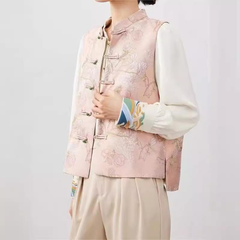 Begonia Jacquard, nová čínská vesta 24 jaro