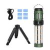 Outdoor Camping Light with Tripod Repellent Tablets 5 Modes Adjustable USB Rechargeable Multifunction LED Flashlight Lantern Tent Hanging Lamp