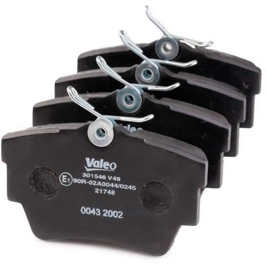 Plaquette de frein gamme first renault traffic ii rr - valeo - 301546