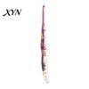 Decorative Crochet Needle Resin Hook for Beginners, Crocheting Lovers, 2.0mm-8.0mm Ergonomic with Long Floral Handle Blankets, Dolls, Shawls,