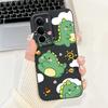 For Realme C75 Case RMX3941 Cute Cat Dinosaur Cartoon Cover Soft TPU Phone Case For Realme C71 C 75 RealmeC75 X C75X Fundas Bags