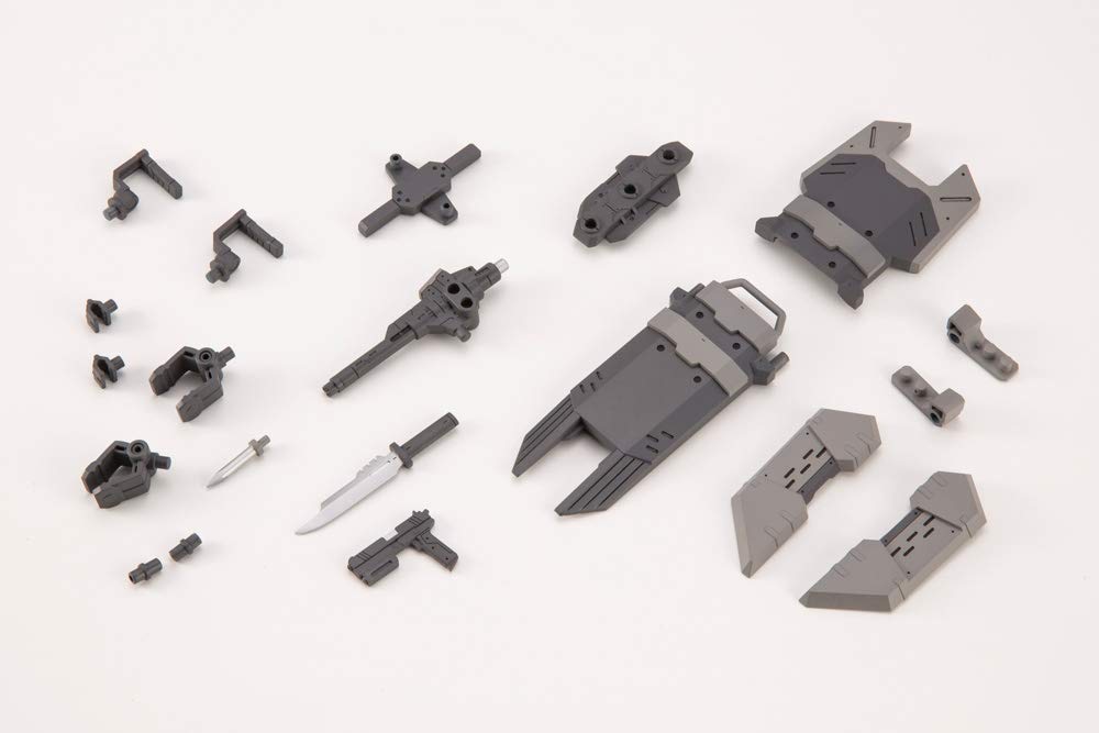 Kotobukiya Msg Modeling Support Goods Weapon Unit 10 Multiple Shield Total Length Approx 117Mm Non-Scale Plastic Model