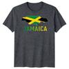 Jamaica Flag Map Countries Unisexs TShirt Unisexs Tee Travel Souvenir Graphic
