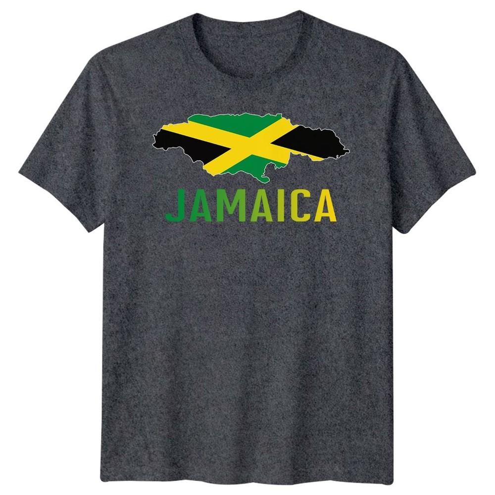 Jamaica Flag Map Countries Unisexs TShirt Unisexs Tee Travel Souvenir Graphic