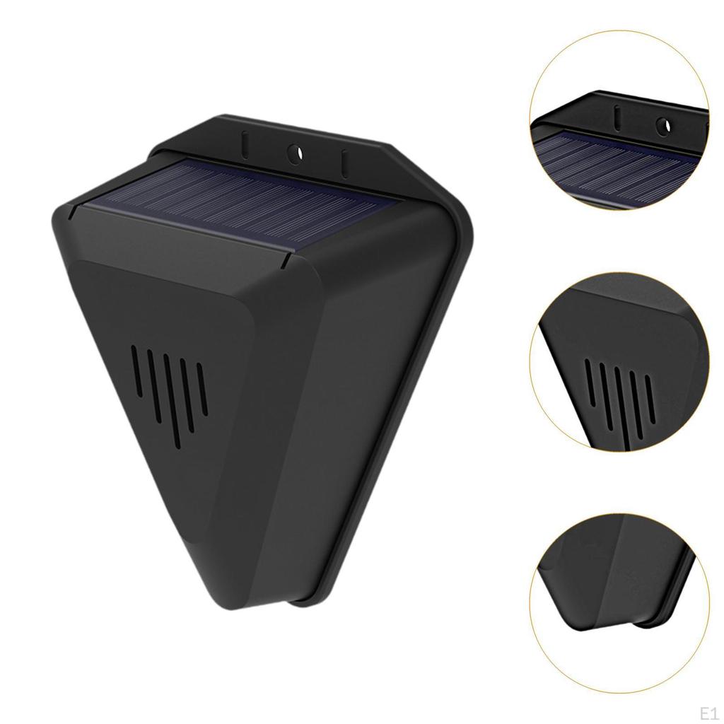 Bird Repeller Animals Scarer 13 Sounds Solar Powered Preventer for Balcony Deer Farm Squirrel