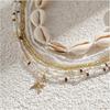 Summer Beach Coloful Beads Waist Chain Jewelry Sets for Women Multi-layered Beaded Belly Chain Sexy Bikini Sexy Shell Waist Bead