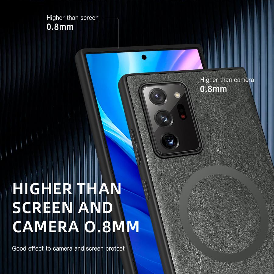 Case For Samsung Galaxy Note 20 Ultra Case Luxury Leather Cover For Samsung Galaxy Note 10 Plus Phone Case For Note20 Note10