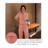 [WKYHLGKL] Women's pajamas, summer, short sleeves, 3-piece set, loungewear, top and bottom set, cool, breathable, loose, skin-friendly, short sleeves