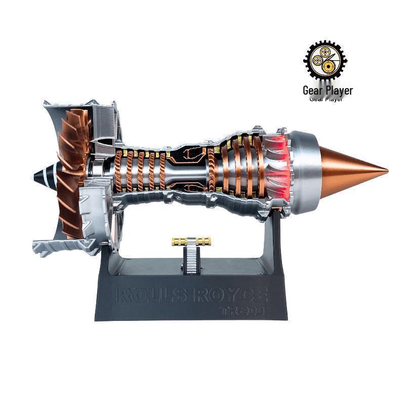 Airbus A380 Turbine Engine Model Ornament Novelty Gift
