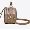 Stylish and simple portable messenger small square bag