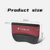 Multifunction Car Seat Gap Organizer Storage Box Crevice Side Storage Pocket Wallet for Tesla Model 3 Model S X Y Accessories