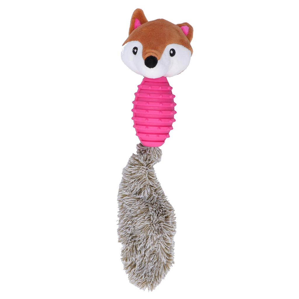 Pet Chew Toys Teeth Cleaning Biting Interactive Training Stuffed Plush Animal Doll for Dog
