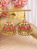 Retro Bohemian Tassel Bell Earrings with Hollow-Out Design