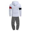 Men Hooded Hood Hoodie Trousers Adding Loose Hoodie Set