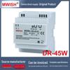DIN Rail Mount Industrial Switching Power Supply, 45W, 12V/24V, AC 220 To DC 2A