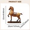 Horse Statue Figurine Decorative Piece Table Decoration Tabletop Ornament Animal Sculpture for