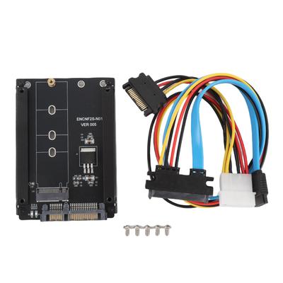 NGFF To Serial ATA3.0 Adapter Card M2 Key B+M SSD Serial ATA3 Adapter 6G Interface with Serial ATA22PIN Cable