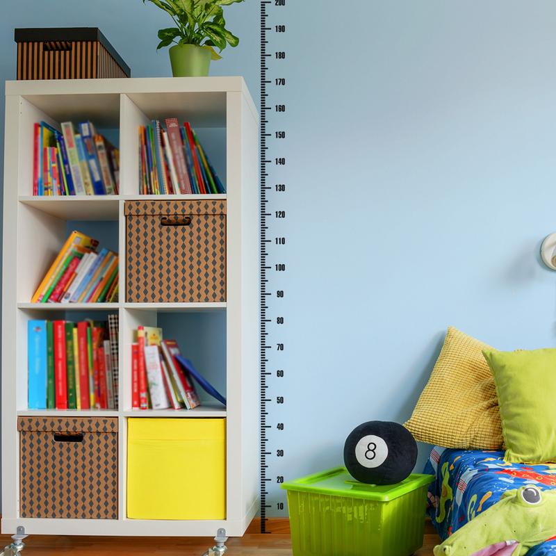 Height Measurement Sticker Kids Grow Chart Wall Decals Self-adhesive Height sticker For Bedrooms Kindergartens