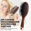 Air Cushion Detangling Hair Brush, Soft Bristles Scalp Massage Comb For Smoothing Frizz, Professional Salon Styling Tool