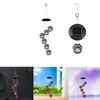 Solar Cat Paw Color Changing Wind Chime Light With Led For Garden Outdoor Decor