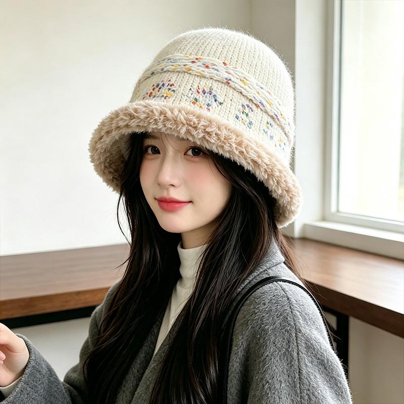 Wool Blend Vintage Fisherman Hat For Women Winter Fashion Casual Travel Accessories