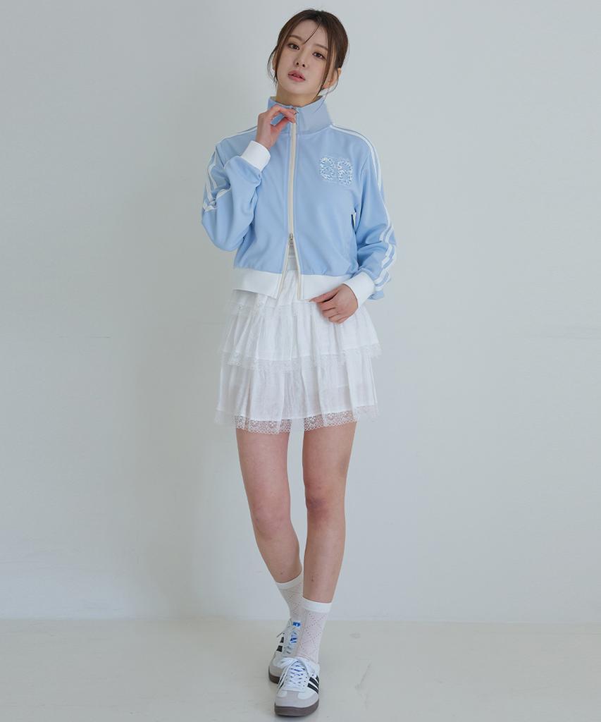 Awesome Studio 88 Race Track Jersey Jacket Sky Blue