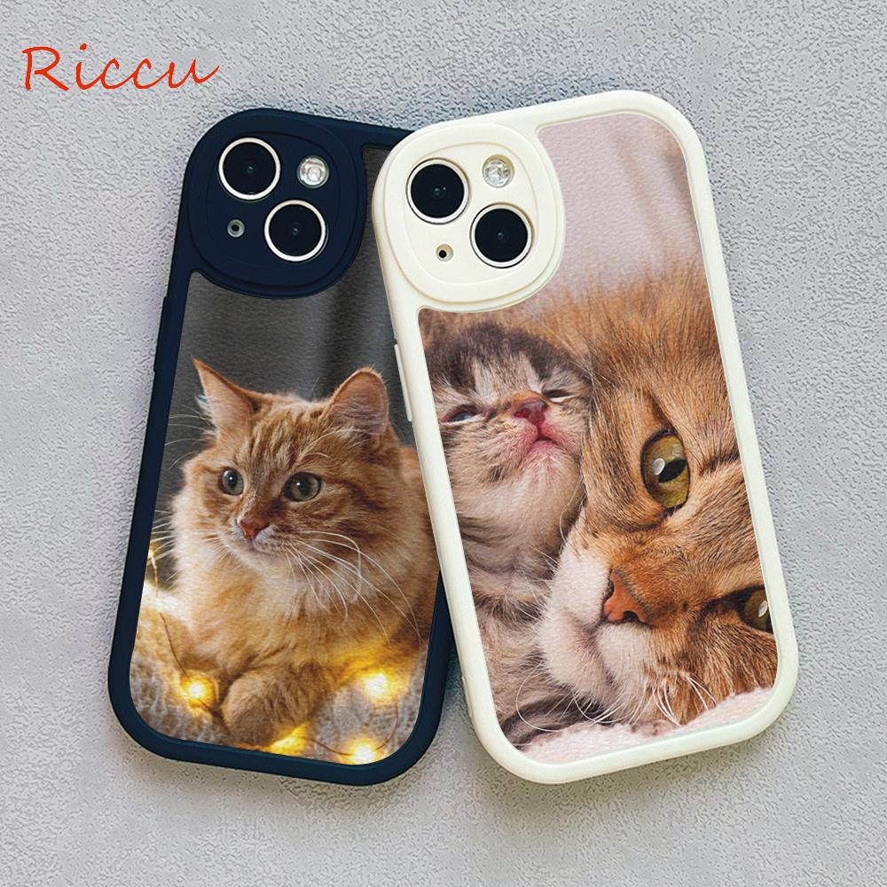For Iphone 14 Funny Cartoon Cat Phone Case for Iphone 14 13 11 12 Pro MAX 13 12 MiNi 7 8 14 Plus SE2020 X XS XR Lambskin Covers