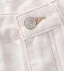 Elegant White Denim High-Waist Wide-Leg Pants - Summer Slim Fit