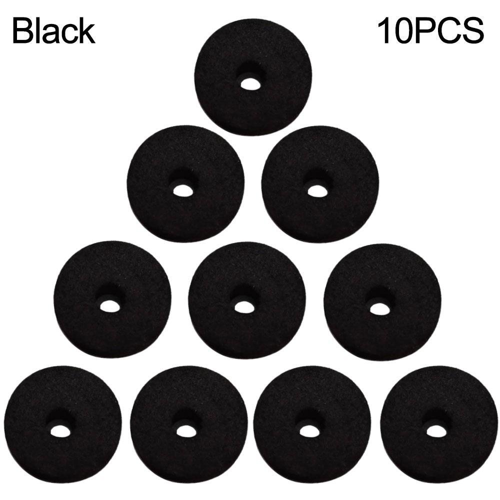 Bass Drum Silencer Cymbal Felt Pads Felt Strap Button Cymbal Hi-Hat Washer Cymbal Stand Felt Pads