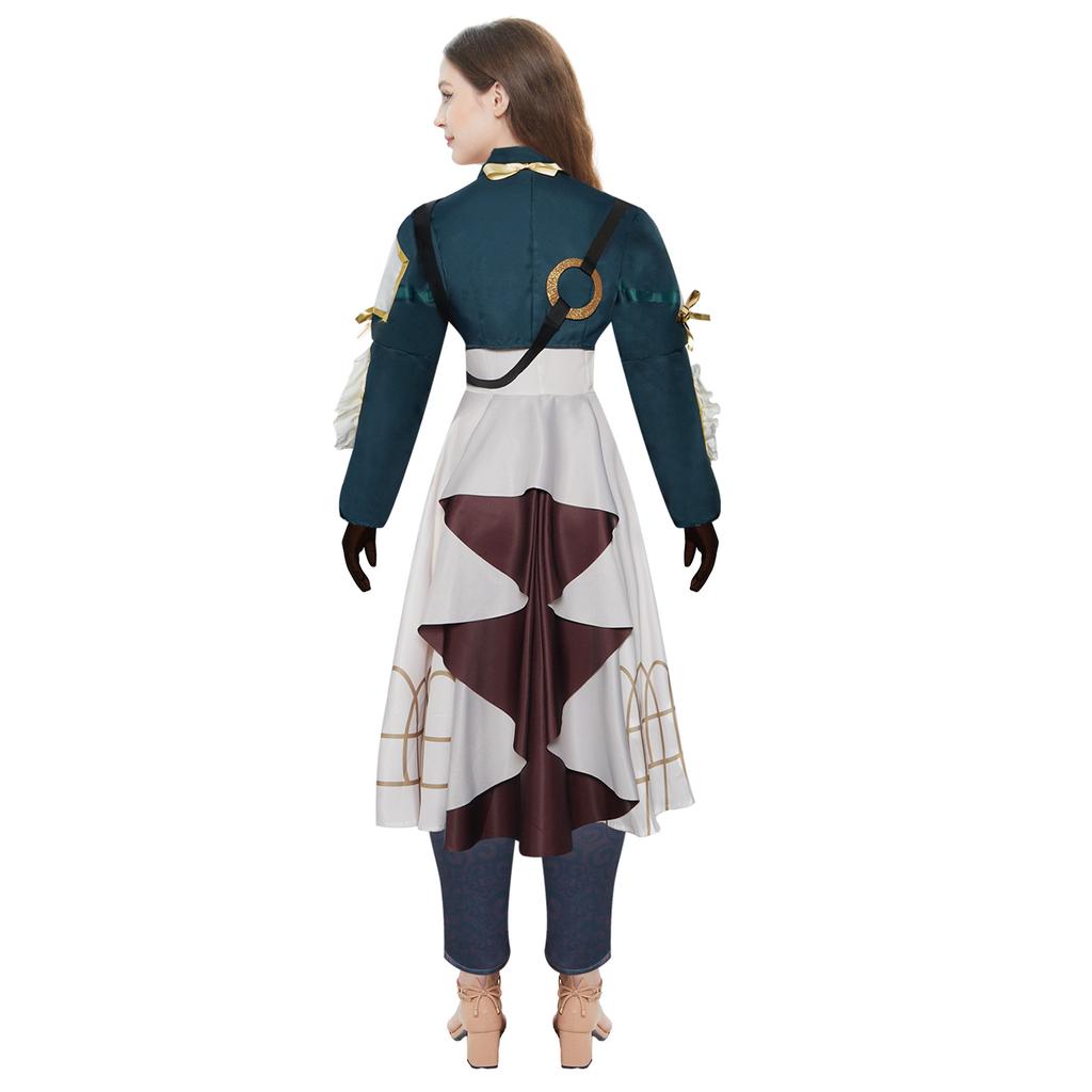Anime Violet Evergarden Cosplay Costume Princess Maid Dress Anime Violet Evergarden Costume for Women Halloween Size XS-3XL
