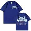 Singer Luke Combs Tour 2024 Tshirt Mens Womens Fashion Hip Hop Short Sleeve Tshirts High Quality Pure Cotton Loose T Shirts