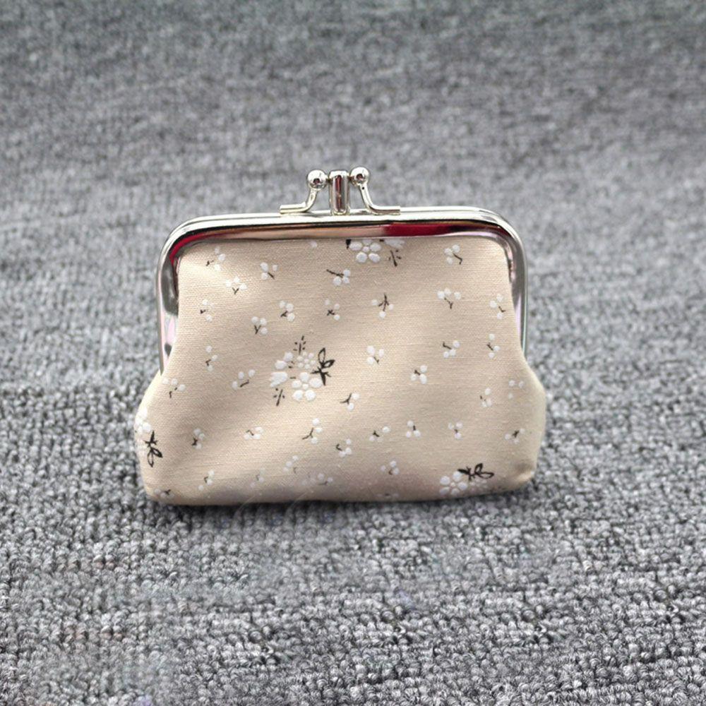 Exquisite Buckle Coin Purses Colorful Floral Sunflowers Mini Wallet Key Card Holder Purse for Women Exquisite Buckle Coin Purses Colorful Floral Sunflowers Mini Wallet Key Card Holder Purse for Women